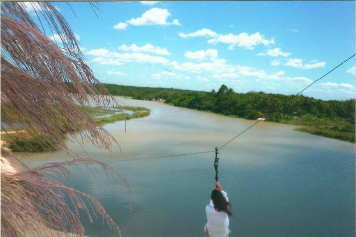 Tirolesa em Cumbuco Fortaleza CE