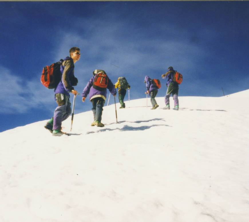 Subida para o Vulcao Villarrica - Chile