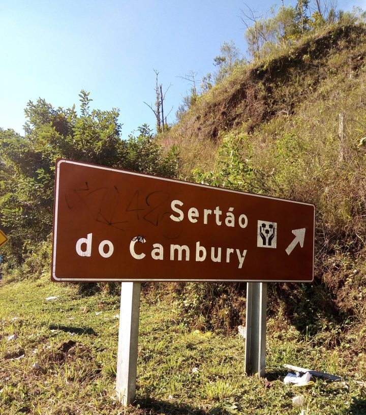 PLACA SERTAO DO CAMBURY - SAO SEBASTIAO - SP