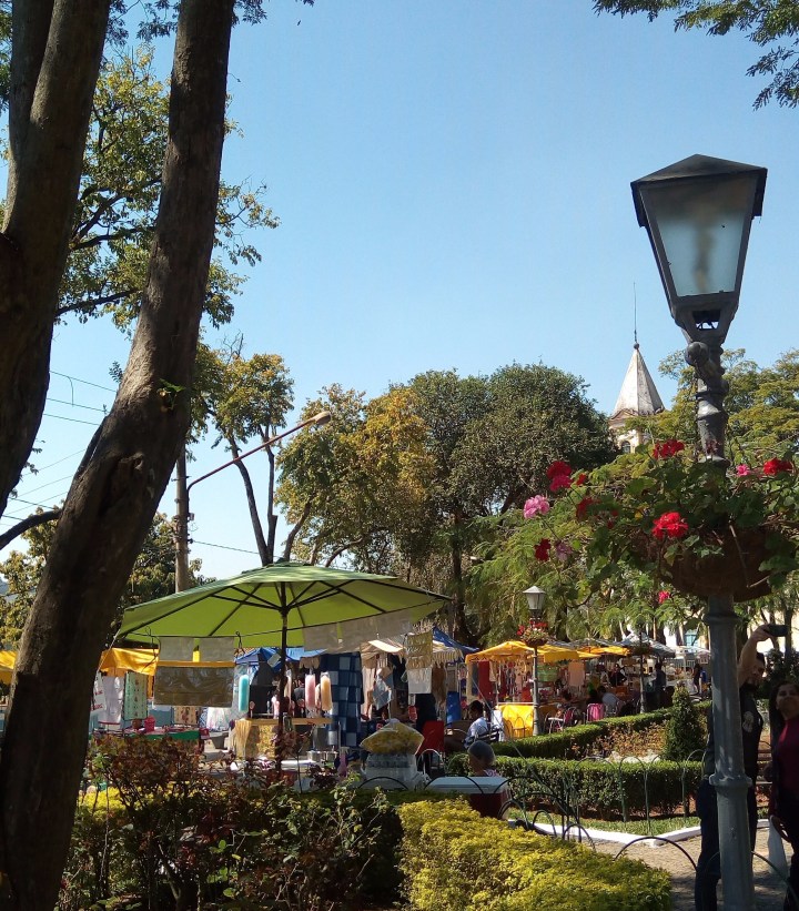 Feirinha na Praça 14 de Novembro, Santana do Parnaíba SP