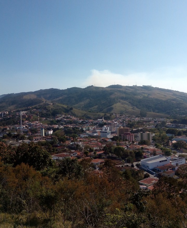 VISTA DO MIRANTE DO CRISTO EM LINDOIA SP