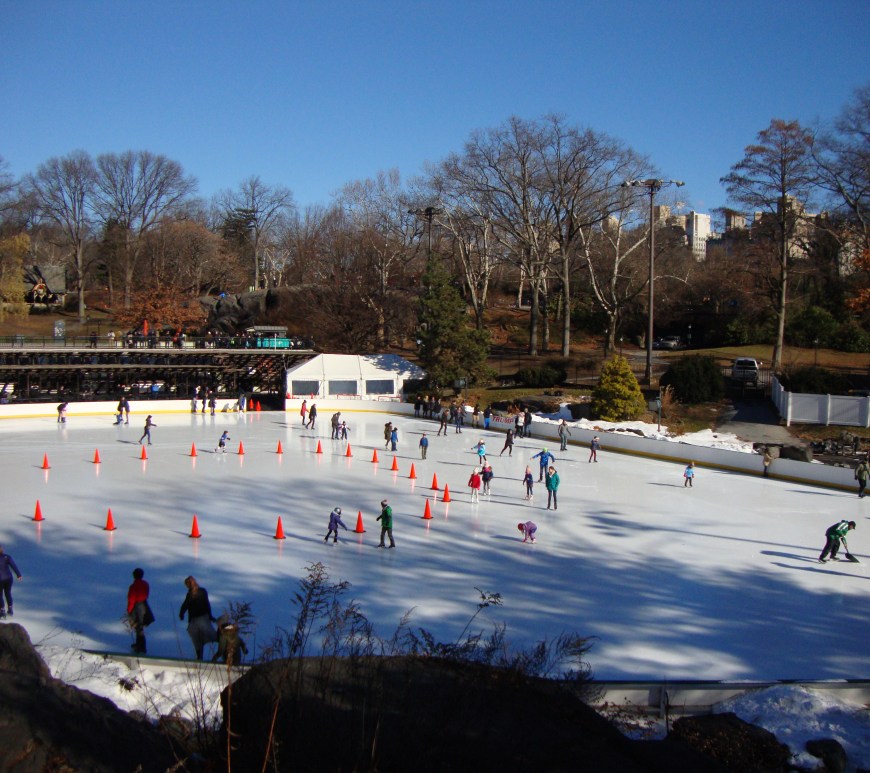 PISTA DE PATINAÇAO NO GELO - CENTRAL PARK