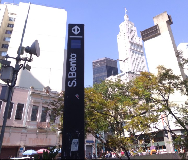 Estação São Bento do Metrô - Linha 1 - Azul