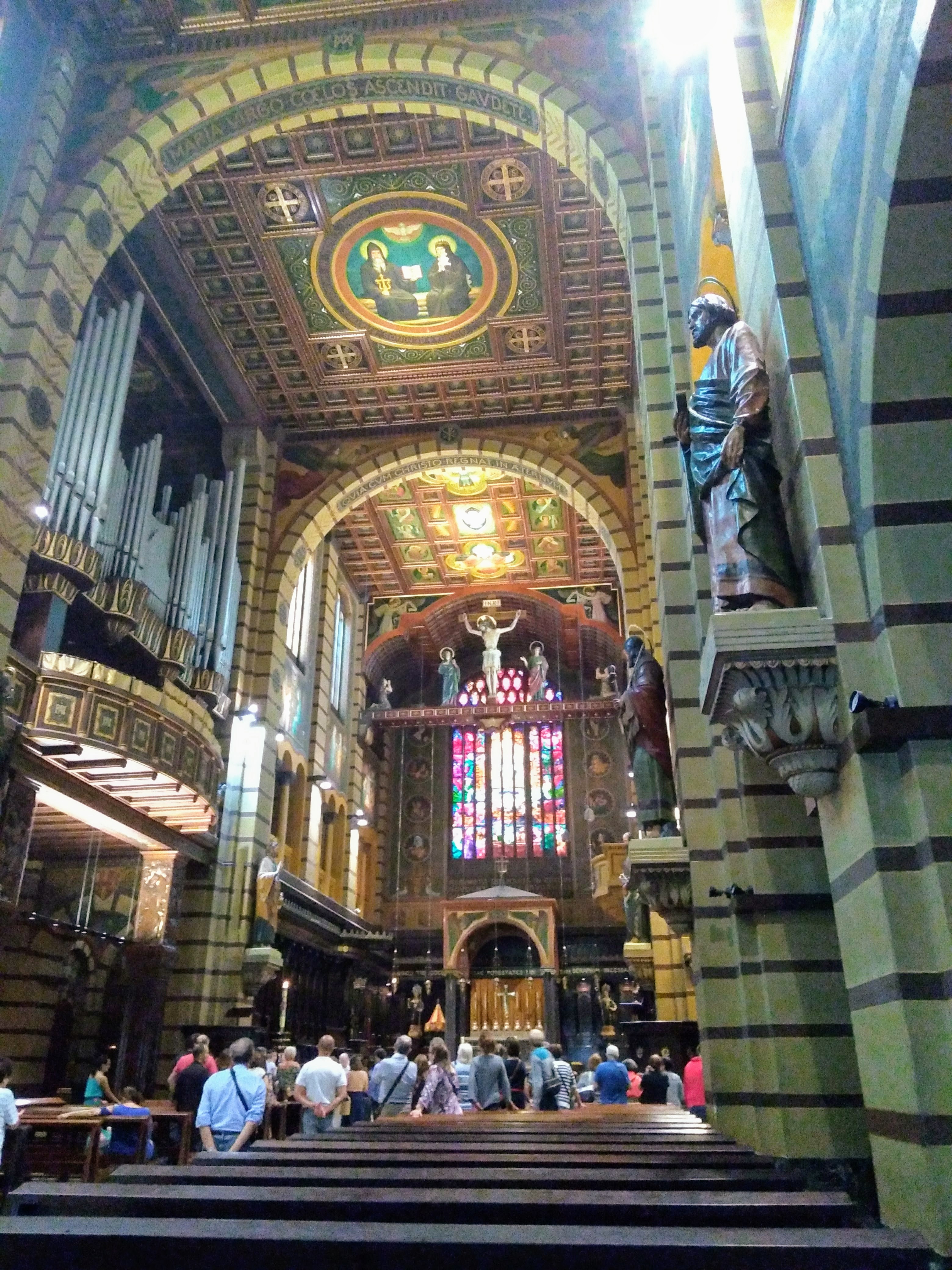 Basílica de Nossa Senhora da Assunção no Mosteiro de São Bento SP