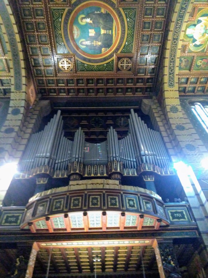 Órgão da Basílica de Nossa Senhora da Assunção no Mosteiro de São Bento SP