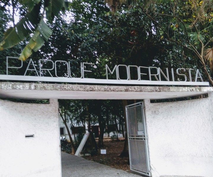 Parque Modernista - Rua Santa Cruz SP