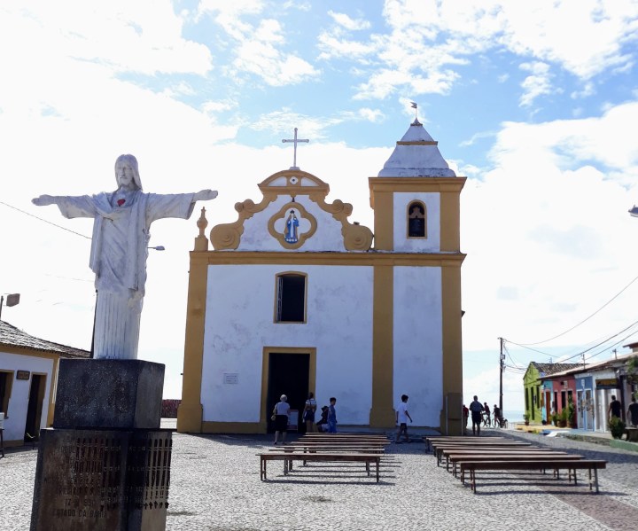 Igreja Nossa Senhora da Ajuda em Arraial d'Ajuda, Porto Seguro BA