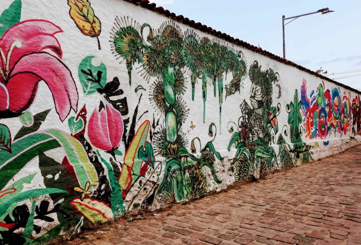 Beco da Mulher Maravilha - Grafites Maresias SP