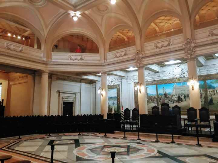 Salão do Pregão - Museu do Café - Santos SP