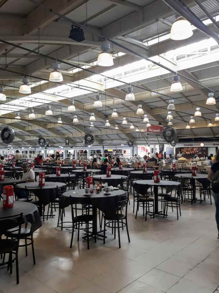 Mercado Municipal de Curitiba - Praça de Alimentação